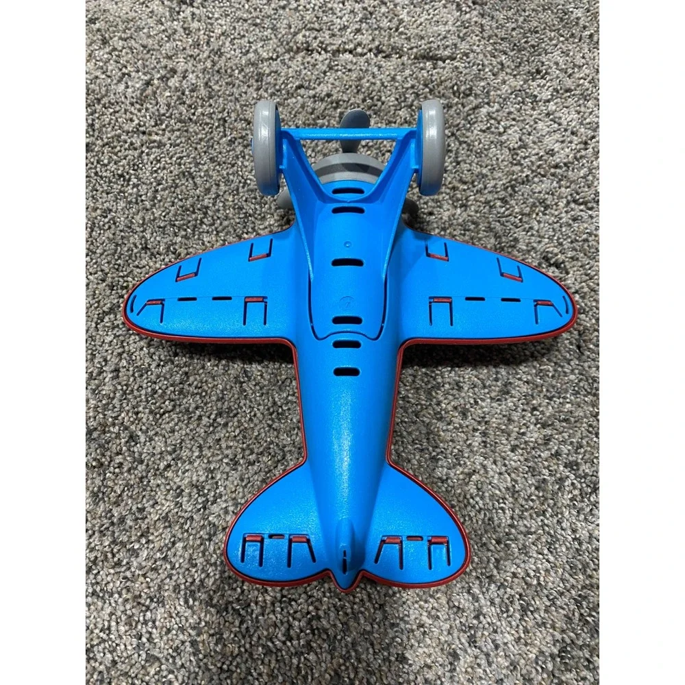 Green Toys Airplane Kids One Size Red Excellent Recycled Plastic Propeller Plane